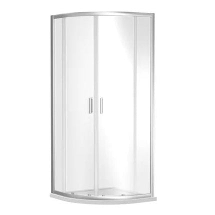 800mm Quadrant Enclosure Satin Chrome Bathrooms at Unit 5 