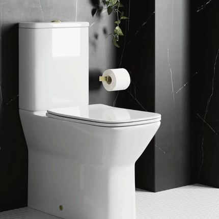 Alchemy Comfort Height Toilet inc Soft Close Seat Toilets Bathrooms at Unit 5 