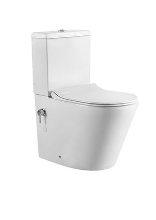 Britocean Riga Close Coupled Toilet with Soft Close Seat & Bidet Clearance Toilet Britocean 