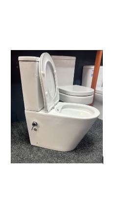 Britocean Riga Close Coupled Toilet with Soft Close Seat & Bidet Clearance Toilet Britocean 