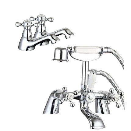 Cassellie Albert Basin Taps & Bath Shower Mixer Tap Packs Tap Pack Cassellie 