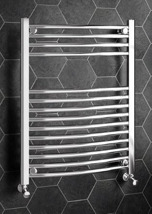 CURVED LADDER RAIL-25 mm, HEATING ONLY - CHROME Clearance Heating Bathrooms at Unit 5 