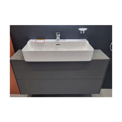 Ideal Standard Conca 1200 WH unit matt anthracite including worktop and basin Clearance Vanity Unit Ideal Standard 