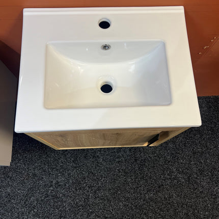 Lux Aldan 510 mm Wall Hung Unit and Basin Clearance Vanity Unit PJH 