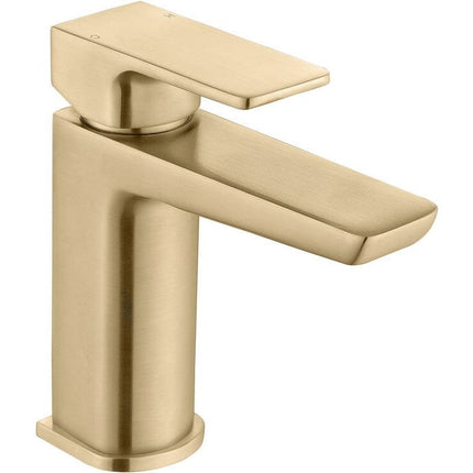 Lux Bermuda Basin Mixer & Waste - Brushed Brass Bathrooms at Unit 5 