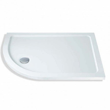 MX Elements 1100 x 900 Offset Quadrant Right-Hand Shower Tray MX 