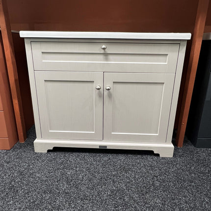 Old London Floor Standing 2 Door Vanity Unit with 1 Tap Hole Clearance Vanity Unit Hudson Reed 