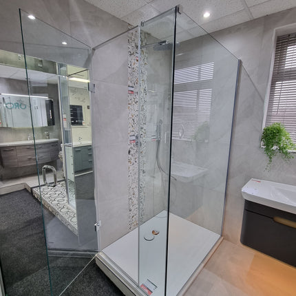 Shower Lab View 900 x 1200 Enclosure - 900 Door Shower Enclosure Shower Lab 