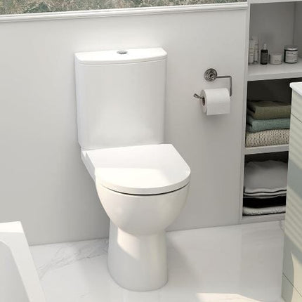 Siena Comfort Height c/c Toilet inc Soft Close Seat Toilet Bathrooms at Unit 5 