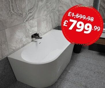 THAMES Freestanding Bath 1600*750 with panel Clearance Bath Bathrooms at Unit 5 