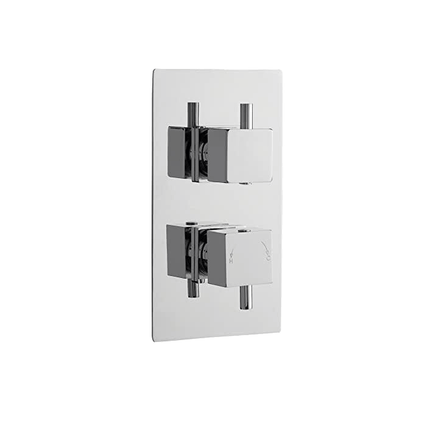 Ultra Twin Concealed Thermostatic Shower Valve - Single Outlet Concealed Shower Ultra 